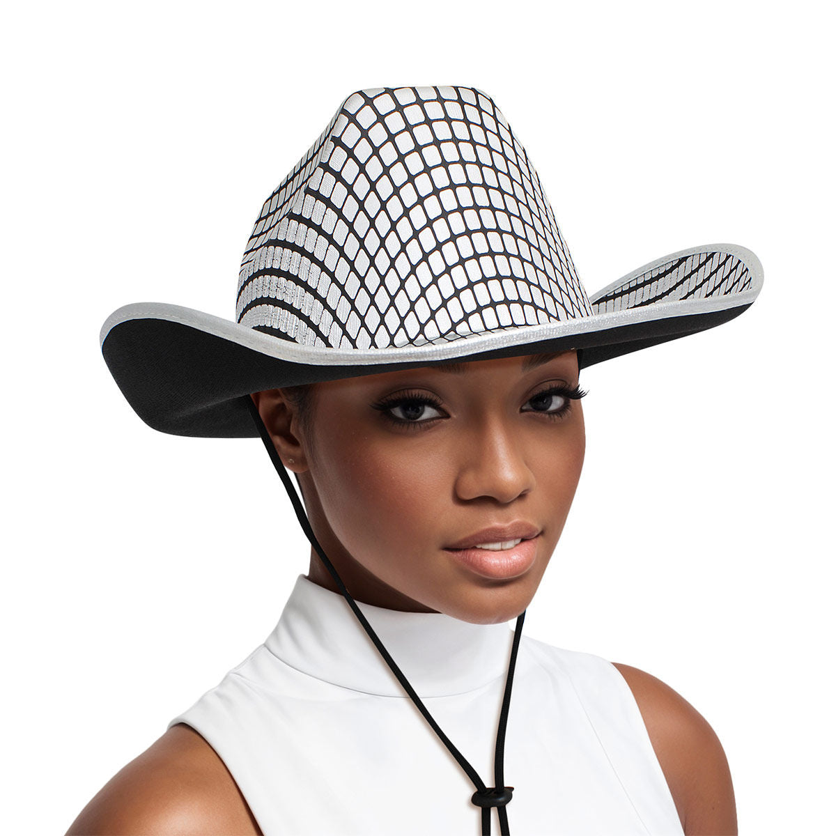 Cowboy Hat Silver This Ain't Texas Fashion Hat