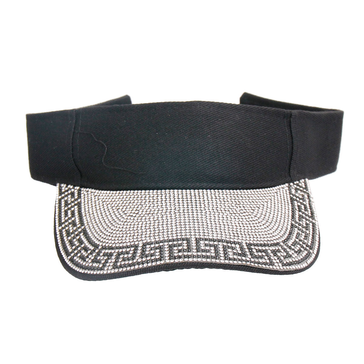 Designer Style Silver Visor