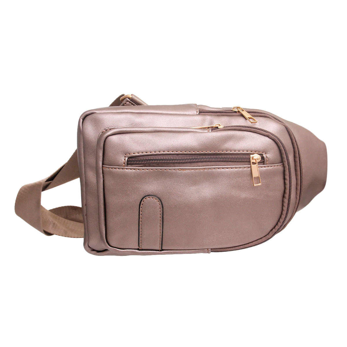 Bronze Gray Sling Bag