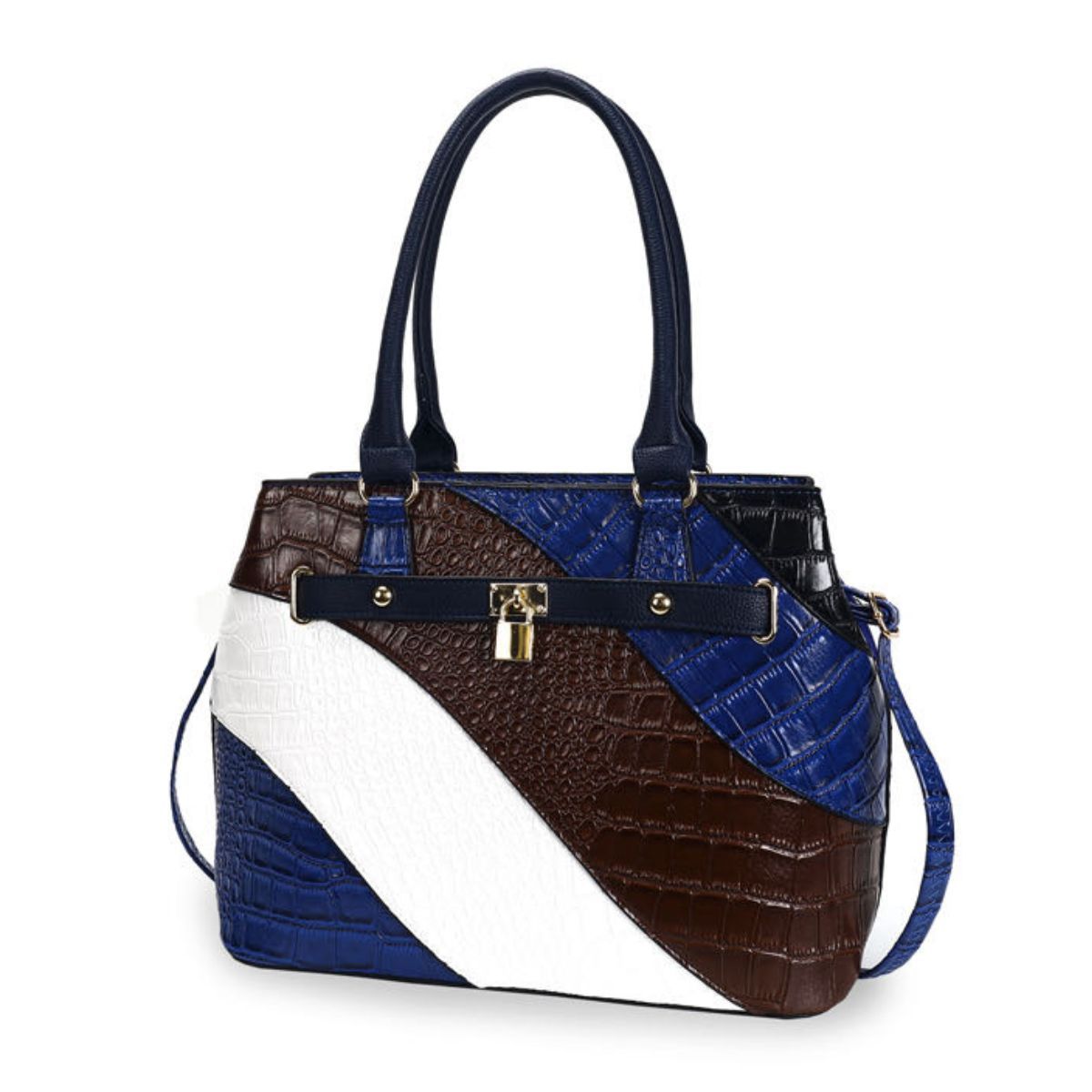 Blue Croc Kelly Tote Bag